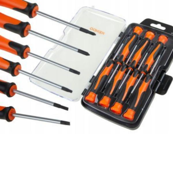 DESARMADORES 7 PCS, PRECISIÓN, KENDO 20538