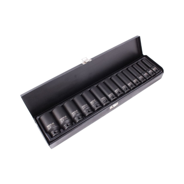 JUEGO COPAS IMPACTO LARGA 10-24mm 12, SET 11 pcs